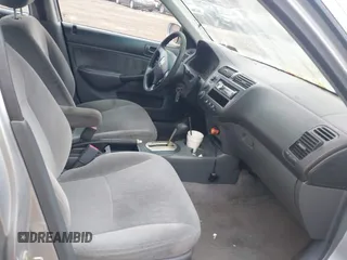2001 Honda Civic EX with VIN 2HGES26781H563697, listed as a IAAI auction lot 41716852 with Not Provided miles. Bid and sale history available at carsss.com. Image 5.
