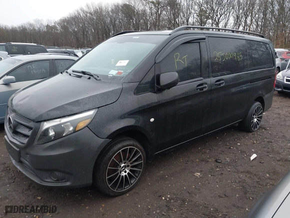2019 Mercedes-Benz Metris Passenger Van with VIN WD4PG2EE1K3519009, listed as a IAAI auction lot 41437625 with 999,999 mi miles. Bid and sale history available at carsss.com. Image 16.