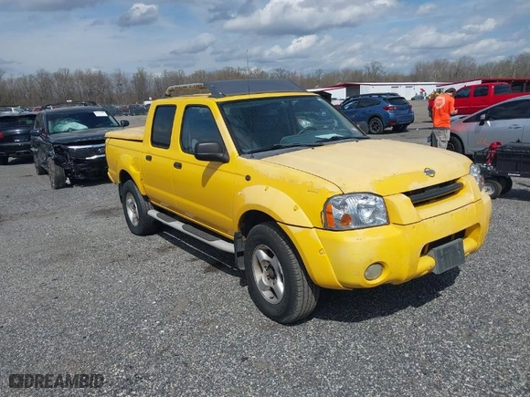 2001 Nissan Frontier 2WD XE with VIN 1N6ED27T11C388309, listed as a IAAI auction lot 41896587 with 206848 miles. Bid and sale history available at carsss.com. Image 1.