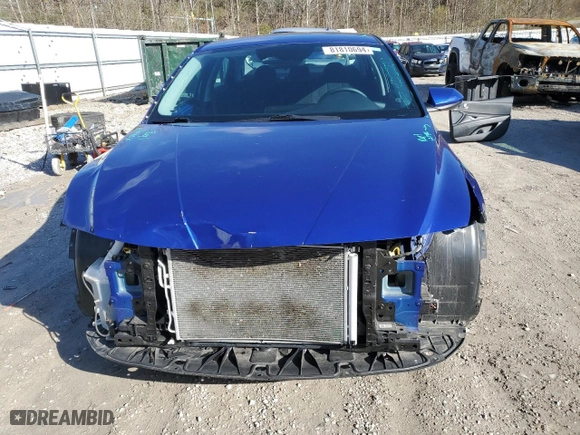 2023 Hyundai Elantra Preferred with VIN KMHLM4AG2PU372541, listed as a Copart auction lot 81810694 with 21,173 mi miles and Salvage Title. Bid and sale history available at carsss.com. Image 5.