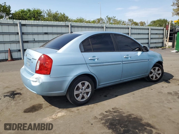2009 Hyundai Accent Auto GLS z VIN KMHCN46C09U370955, wystawiony jako Copart lot #58003685 z przebiegiem 145 200 mil mil oraz Nie do naprawy • Non repairable. Historia ofert i sprzedaży dostępna na DreamBid. Obrazek 3.