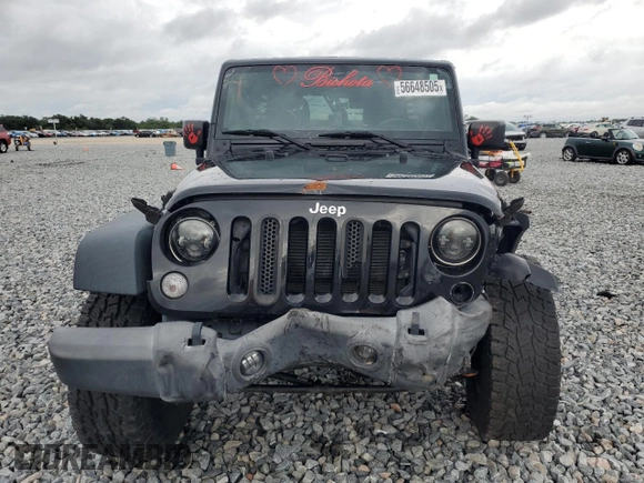 2018 Jeep Wrangler Unlimited Sport S with VIN 1C4BJWDG0JL818800, listed as a Copart auction lot 56648505 with 114,011 mi miles and Salvage Title. Bid and sale history available at DreamBid. Image 5.
