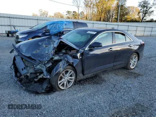 2020 Cadillac CT4 Luxury with VIN 1G6DA5RKXL0155453, listed as a Copart auction lot 83818124 with 0 mi miles and Salvage Title. Bid and sale history available at carsss.com. Image 1.