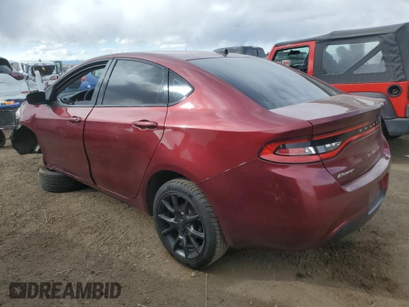 2015 Dodge Dart SE z VIN 1C3CDFAAXFD364315, wystawiony jako Copart lot #49776595 z przebiegiem 137 134 mil mil oraz Szkoda całkowita • Salvage title. Historia ofert i sprzedaży dostępna na DreamBid. Obrazek 2.