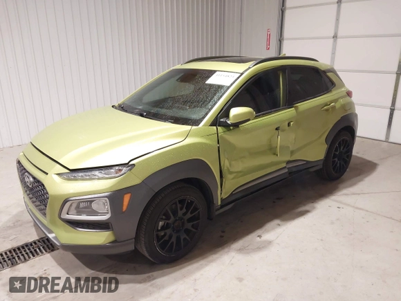 2019 Hyundai Kona Limited with VIN KM8K33A54KU375117, listed as a IAAI auction lot 41154823 with 81,716 mi miles and . Bid and sale history available at DreamBid. Image 17.