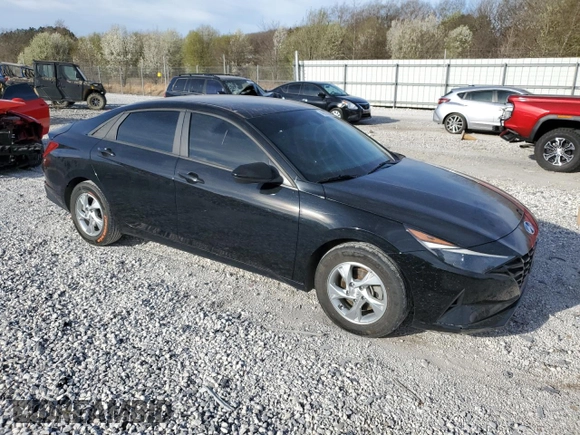 2023 Hyundai Elantra SE with VIN KMHLL4AG4PU454256, listed as a Copart auction lot 48863265 with 49,552 mi miles and Salvage title. Bid and sale history available at DreamBid. Image 4.