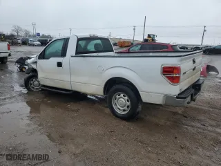 2014 Ford F-150 XL with VIN 1FTNF1CF8EKE96476, listed as a Copart auction lot 42539935 with 120,205 mi miles and Salvage Title. Bid and sale history available at carsss.com. Image 2.