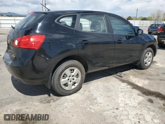 2008 Nissan Rogue SL with VIN JN8AS58V48W409739, listed as a Copart auction lot 54212575 with 131,437 mi miles and Salvage Title. Bid and sale history available at DreamBid. Image 3.