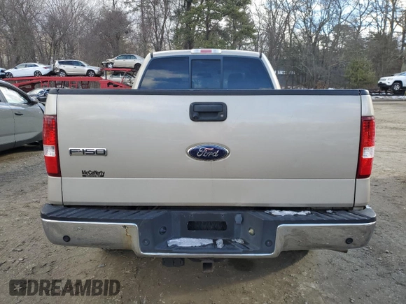 2008 Ford F-150 XL with VIN 1FTRW14W78FB45734, listed as a Copart auction lot 42911075 with 155,047 mi miles and Clean Title. Bid and sale history available at carsss.com. Image 6.