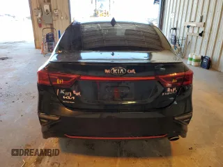 2021 Kia Forte GT-Line with VIN 3KPF34AD7ME375553, listed as a Copart auction lot 48064995 with 43,634 mi miles and Clean Title. Bid and sale history available at carsss.com. Image 6.