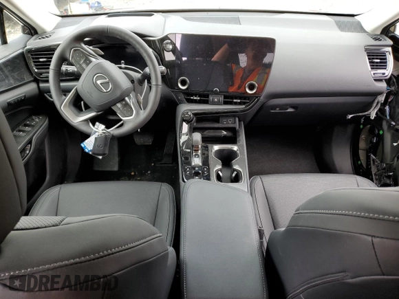 2025 Lexus NX 350 Premium with VIN 2T2GGCEZ0SC083565, listed as a Copart auction lot 58408165 with 1,012 mi miles and Salvage title. Bid and sale history available at DreamBid. Image 8.