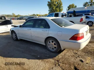 2002 Acura RL with VIN JH4KA96542C003755, listed as a Copart auction lot 77580384 with 153,548 mi miles and Salvage Title. Bid and sale history available at carsss.com. Image 2.
