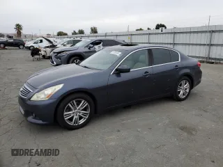 2011 Infiniti G25 Journey with VIN JN1DV6AP1BM830342, listed as a Copart auction lot 81466694 with Not Provided miles and Salvage Title. Bid and sale history available at DreamBid. Image 1.