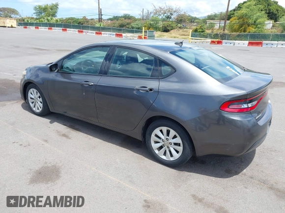 2014 Dodge Dart SXT with VIN 1C3CDFBB5ED755023, listed as a IAAI auction lot 42224510 with 69,931 mi miles and . Bid and sale history available at carsss.com. Image 3.