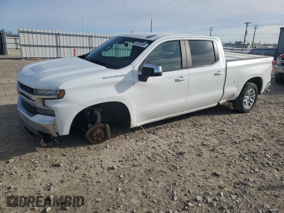 2021 Chevrolet Silverado 1500 LT with VIN 1GCUYDED8MZ367338, listed as a Copart auction lot 48566995 with 71,739 mi miles and Salvage Title. Bid and sale history available at carsss.com. Image 1.