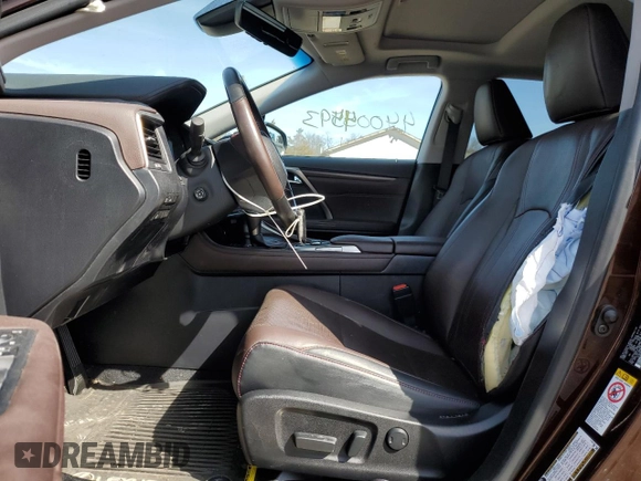 2018 Lexus RX with VIN JTJBZMCA0J2036042, listed as a Copart auction lot 44004593 with 33,066 mi miles. Bid and sale history available at carsss.com. Image 7.