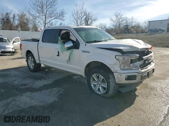 2019 Ford F-150 XL with VIN 1FTEW1E46KFD25631, listed as a Copart auction lot 43272255 with 146,160 mi miles and Salvage Title. Bid and sale history available at DreamBid. Image 11.