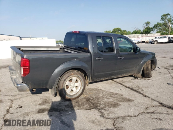 2013 Nissan Frontier SV with VIN 1N6AD0EVXDN762822, listed as a Copart auction lot 56745945 with 153,298 mi miles and Salvage title. Bid and sale history available at DreamBid. Image 3.