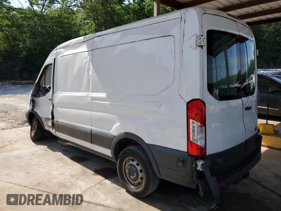 2015 Ford Transit Cargo with VIN 1FTNR2CG0FKA40351, listed as a Copart auction lot 57288885 with 348,368 mi miles and Clean title. Bid and sale history available at DreamBid. Image 2.
