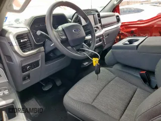 2021 Ford F-150 XL with VIN 1FTMF1CB1MKE96164, listed as a Copart auction lot 59530755 with Not provided miles and Salvage title. Bid and sale history available at DreamBid. Image 8.