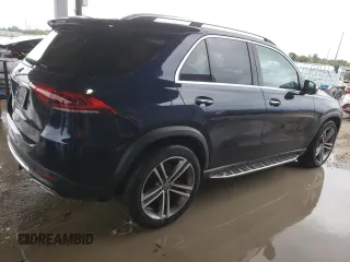 2021 Mercedes-Benz GLE 350 with VIN 4JGFB4JB8MA401559, listed as a Copart auction lot 63308195 with 42,685 mi miles and Salvage title. Bid and sale history available at DreamBid. Image 3.