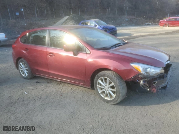 2014 Subaru Impreza Wagon 2.0i Premium with VIN JF1GPAC62EH335758, listed as a Copart auction lot 49186625 with NaN miles and Salvage Title. Bid and sale history available at carsss.com. Image 4.