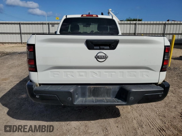 2023 Nissan Frontier S with VIN 1N6ED1CL9PN656763, listed as a Copart auction lot 58564245 with 27,413 mi miles and Clean title. Bid and sale history available at DreamBid. Image 6.