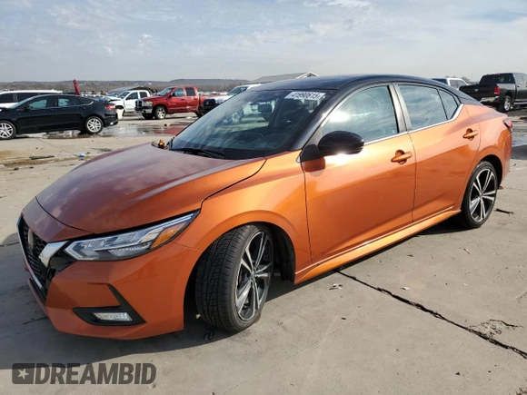 2020 Nissan Sentra SR z VIN 3N1AB8DV7LY240629, wystawiony jako Copart lot #41990615 z przebiegiem 61 543 mil mil oraz Szkoda całkowita • Salvage title. Historia ofert i sprzedaży dostępna na DreamBid. Obrazek 1.