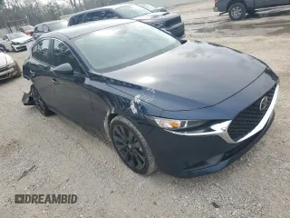 2025 Mazda 3 S Select Sport with VIN 3MZBPABM5SM458480, listed as a Copart auction lot 46854855 with 773 mi miles and Salvage Title. Bid and sale history available at DreamBid. Image 4.
