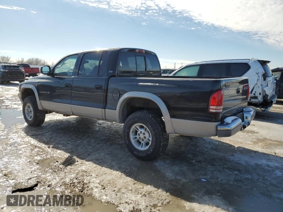 2000 Dodge Dakota Sport with VIN 1B7GG2AN5YS608922, listed as a Copart auction lot 45783305 with 148,064 mi miles and Clean Title. Bid and sale history available at carsss.com. Image 2.