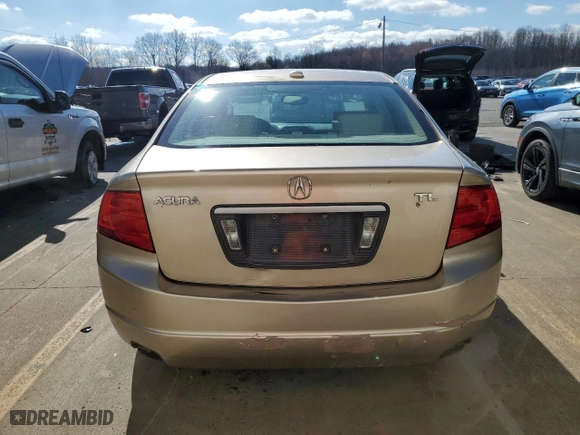 2006 Acura TL with VIN 19UUA66286A024674, listed as a Copart auction lot 49376395 with 157,637 mi miles and Salvage Title. Bid and sale history available at carsss.com. Image 6.