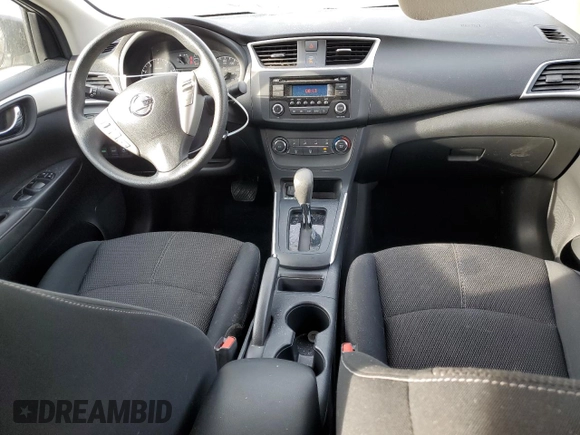 2017 Nissan Sentra S with VIN 3N1AB7AP6HY309527, listed as a Copart auction lot 54578715 with 52,341 mi miles and Salvage Title. Bid and sale history available at DreamBid. Image 8.