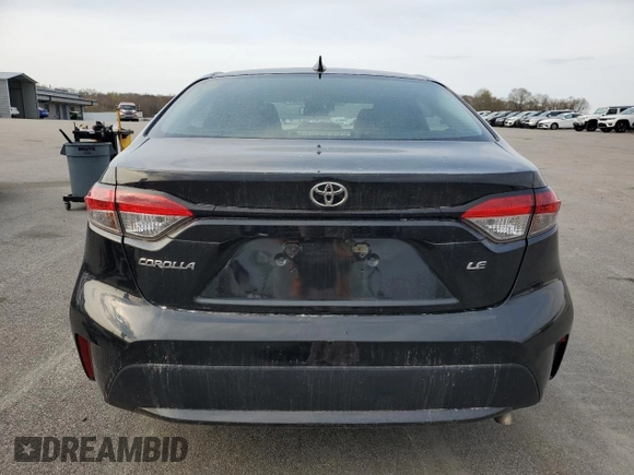 2021 Toyota Corolla LE with VIN 5YFEPMAE2MP220786, listed as a Copart auction lot 54666265 with 48,317 mi miles and Clean Title. Bid and sale history available at carsss.com. Image 6.
