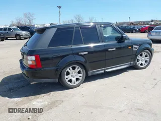 2006 Land Rover Range Rover Sport SC with VIN SALSH23406A960264, listed as a IAAI auction lot 42035373 with 111,839 mi miles. Bid and sale history available at carsss.com. Image 4.