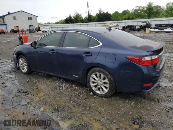 2013 Lexus ES 300h with VIN JTHBW1GG6D2003073, listed as a Copart auction lot 55830465 with 264,579 mi miles and Clean Title. Bid and sale history available at DreamBid. Image 2.