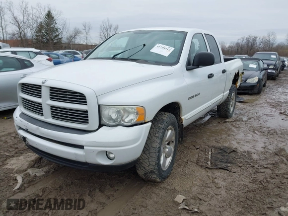 2004 Dodge 1500 SLT with VIN 1D7HU18N24S661588, listed as a IAAI auction lot 41703513 with 200,890 mi miles and . Bid and sale history available at carsss.com. Image 2.