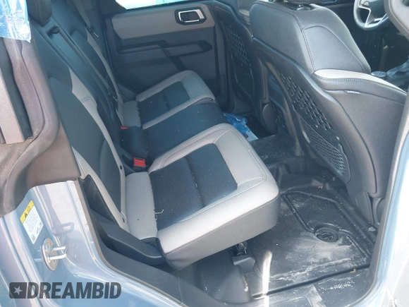 2024 Ford Bronco Big Bend с VIN 1FMDE7BH9RLB34429, выставлен на аукционе IAAI как лот 42463486 с пробегом 1 575 миль миль и . История ставок и продаж доступна на DreamBid. Изображение 8.