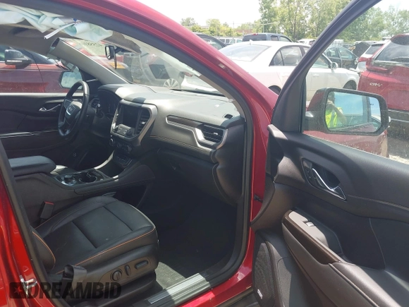 2023 GMC Acadia AT4 with VIN 1GKKNLLS3PZ128493, listed as a IAAI auction lot 42558106 with 20,296 mi miles and . Bid and sale history available at DreamBid. Image 5.
