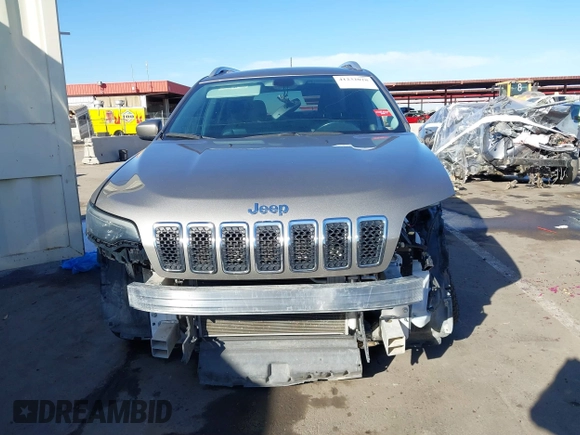 2020 Jeep Cherokee Latitude Plus with VIN 1C4PJLLB5LD521965, listed as a IAAI auction lot 41232028 with 77,729 mi miles. Bid and sale history available at carsss.com. Image 13.