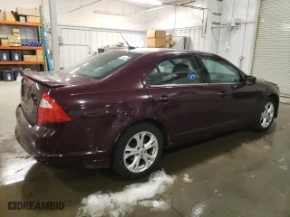 2012 Ford Fusion SE with VIN 3FAHP0HA0CR415745, listed as a Copart auction lot 51979425 with 266,959 mi miles and Salvage Title. Bid and sale history available at carsss.com. Image 3.