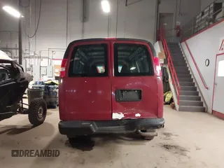 2017 GMC Savana Cargo Van with VIN 1GTW7AFF8H1112249, listed as a IAAI auction lot 40982298 with 105,228 mi miles. Bid and sale history available at carsss.com. Image 16.