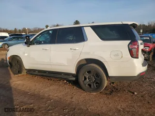 2023 Chevrolet Tahoe Commercial with VIN 1GNSKLED4PR435830, listed as a Copart auction lot 47010865 with 5,417 mi miles and Salvage Title. Bid and sale history available at carsss.com. Image 2.