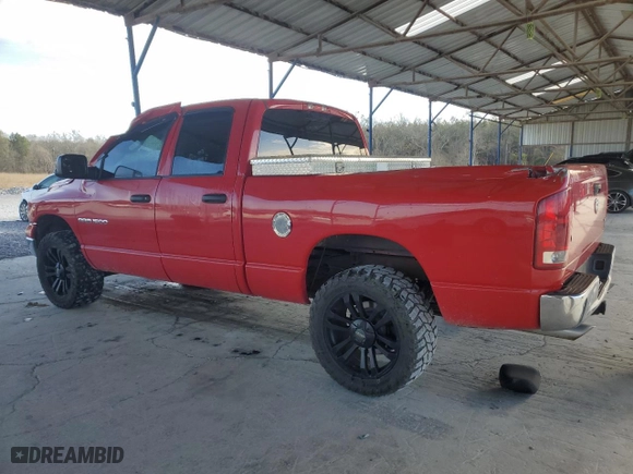 2005 Dodge Ram 1500 SLT with VIN 1D7HA18N75J618350, listed as a Copart auction lot 48144155 with 161,781 mi miles and Non Repairable. Bid and sale history available at carsss.com. Image 2.