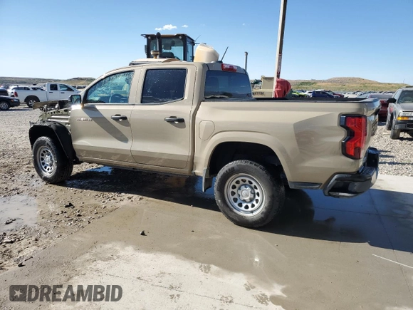 2023 Chevrolet Colorado 2WD Work Truck z VIN 1GCGSBEC8P1260447, wystawiony jako Copart lot #56100455 z przebiegiem 13 688 mil mil oraz Czysty tytuł • Clean title. Historia ofert i sprzedaży dostępna na DreamBid. Obrazek 2.