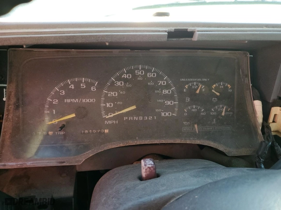 1999 Chevrolet Tahoe Z71 with VIN 1GNEK13R0XJ512661, listed as a Copart auction lot 68022173 with 181,573 mi miles and Salvage Title. Bid and sale history available at carsss.com. Image 9.