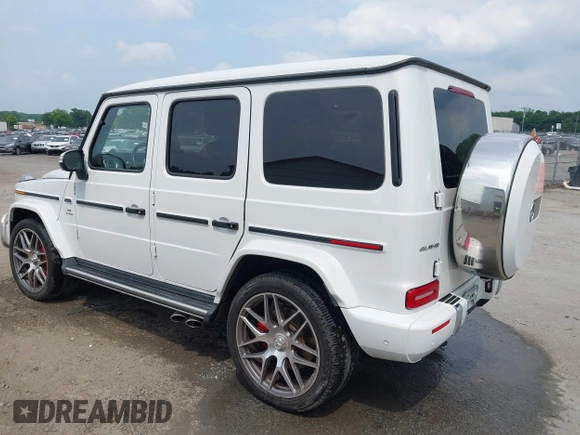 2021 Mercedes-Benz G 63 AMG with VIN W1NYC7HJ9MX417011, listed as a IAAI auction lot 42414126 with 20,226 mi miles and . Bid and sale history available at DreamBid. Image 3.