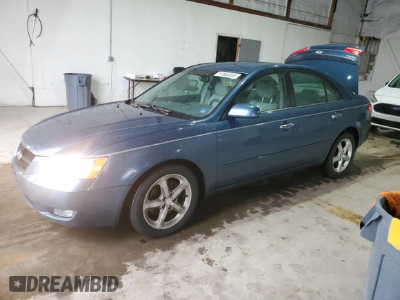 2006 Hyundai Sonata GLS with VIN 5NPEU46F66H022786, listed as a Copart auction lot 51565365 with 180,104 mi miles and Salvage Title. Bid and sale history available at DreamBid. Image 1.