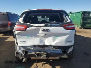 2016 Jeep Cherokee 75th Anniversary with VIN 1C4PJMCB8GW318469, listed as a Copart auction lot 83851574 with 132,132 mi miles and Salvage Title. Bid and sale history available at carsss.com. Image 6.
