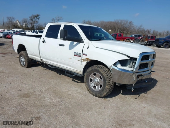 2018 Ram 2500 Tradesman with VIN 3C6UR5HJ1JG358889, listed as a IAAI auction lot 41510313 with 91,019 mi miles. Bid and sale history available at carsss.com. Image 1.