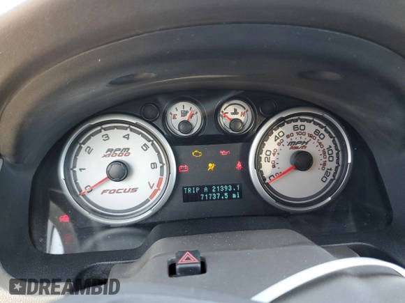 2009 Ford Focus SE with VIN 1FAHP32N69W163258, listed as a Copart auction lot 44406665 with 71,737 mi miles and Salvage Title. Bid and sale history available at carsss.com. Image 9.